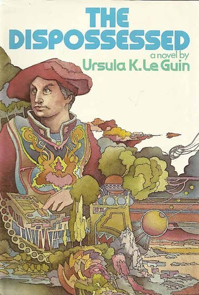 Fred Winkowski Harper and Row 1974 The Dispossessed first-edition cover
